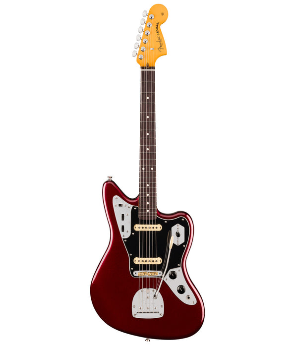 Fender American Professional Jaguar Electric Guitar - Oxblood with Rosewood Fingerboard | New