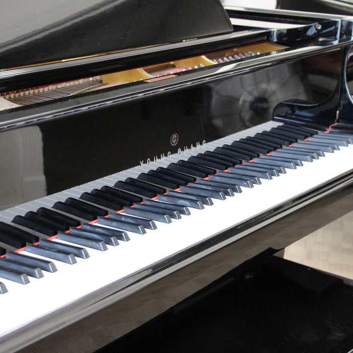 Young Chang G157 Polished Ebony Baby Grand Piano