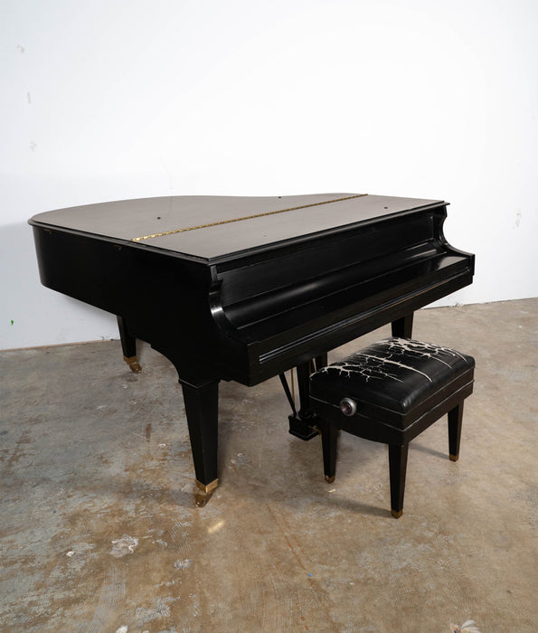 Baldwin Model R Grand Piano (1992) | Satin Ebony | Used