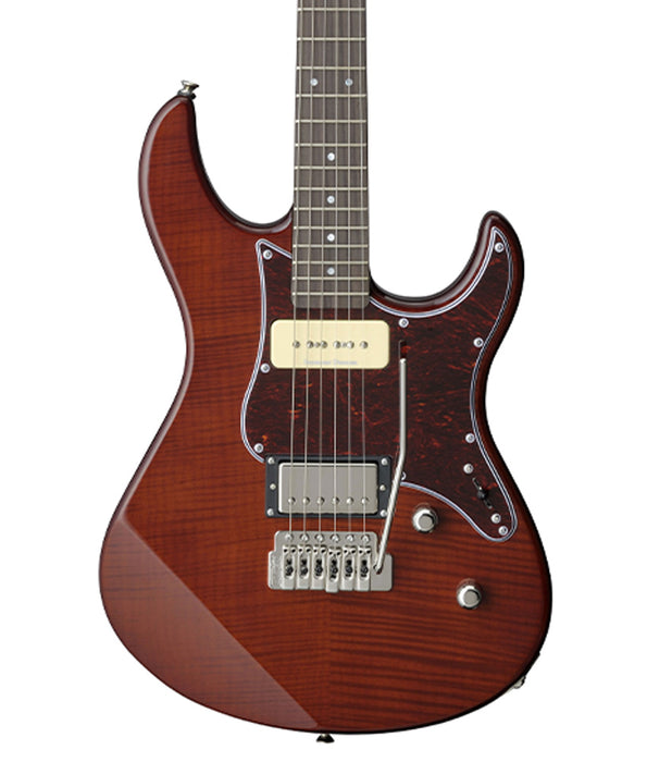 Yamaha PAC611VFM Pacifica Electric Guitar - Rootbeer