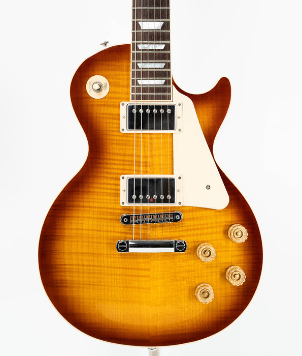 Pre-Owned Gibson 2015 Les Paul Standard 100th Electric Guitar- Heritage Cherry Sunburst Candy | Used