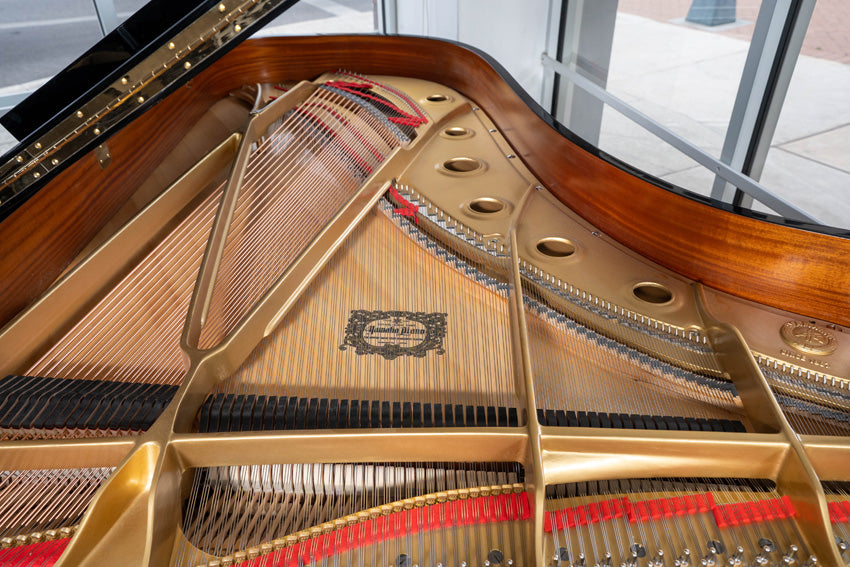 Yamaha C7 Grand Piano (1984) | Polished Ebony | 7'6" | Refurbished | Used