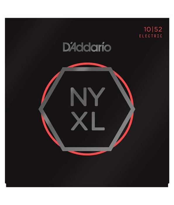 D'addarioNYXL1052 Nickel Wound Electric Guitar Strings, Light Top / Heavy Bottom, 10-52 Electric Strings