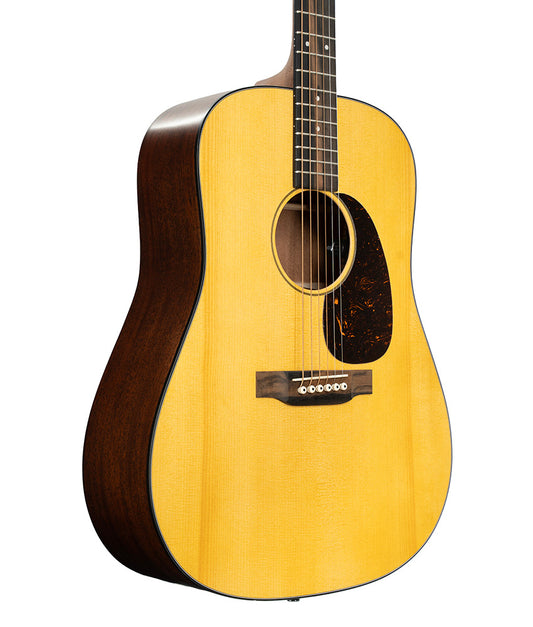Martin D-10E Retro Road Series Dreadnought Acoustic-Electric Guitar - Natural