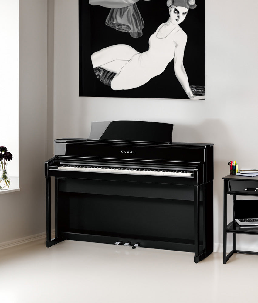 Kawai CA701 Digital Piano - Ebony Polish