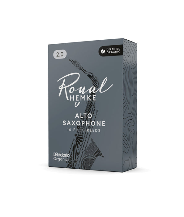 Royal Hemke Organic Alto Saxophone Reeds -Strength 3.0 (10-pack) | New