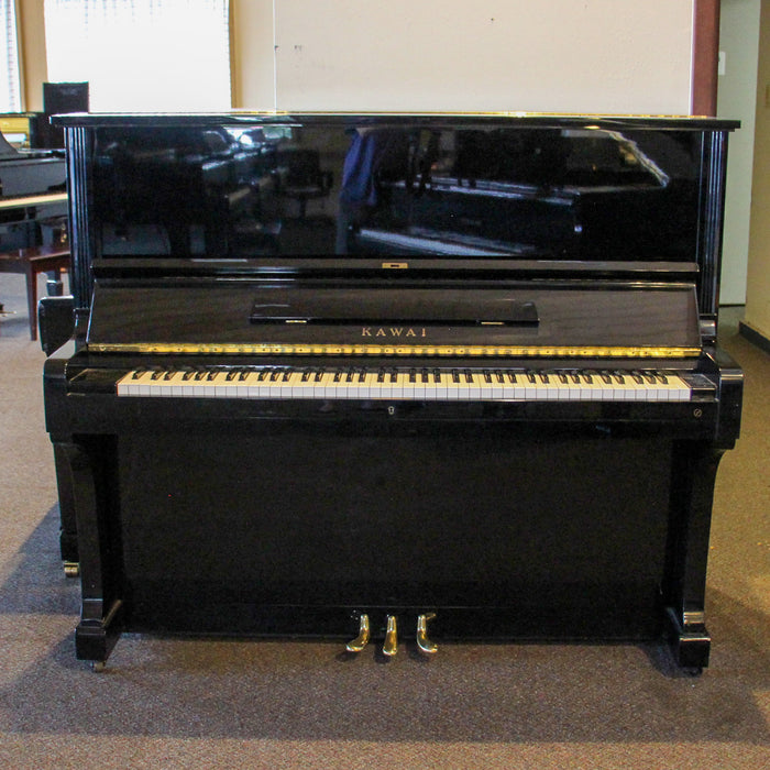 Kawai BL-61 Studio Upright Piano | Polished Ebony