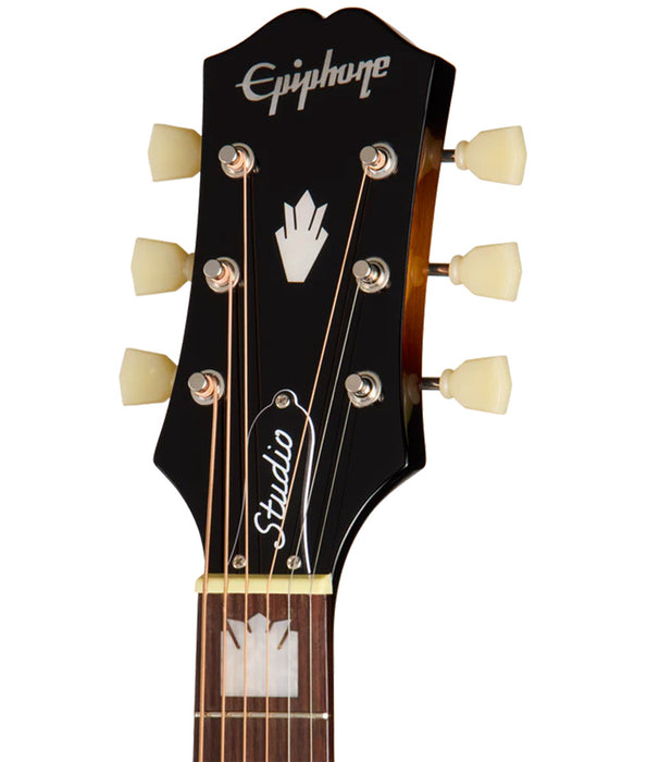 Epiphone J-200 Studio Acoustic- Electric Guitar - Vintage Sunburst | New