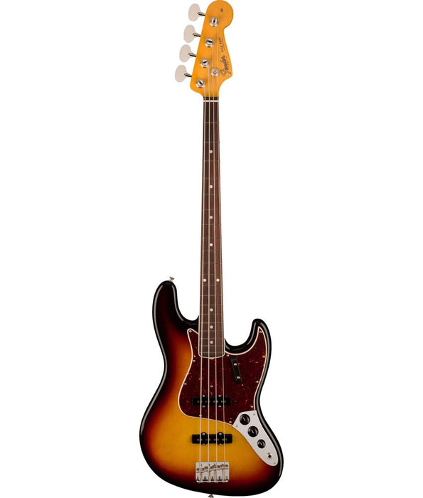 Pre-Owned Fender American Vintage II 1966 Jazz Bass, Rosewood Fingerboard - 3-Color Sunburst | Used