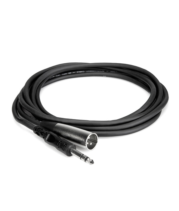 Hosa STX-110M 10' Balanced Interconnect 1/4 in TRS to XLR3M