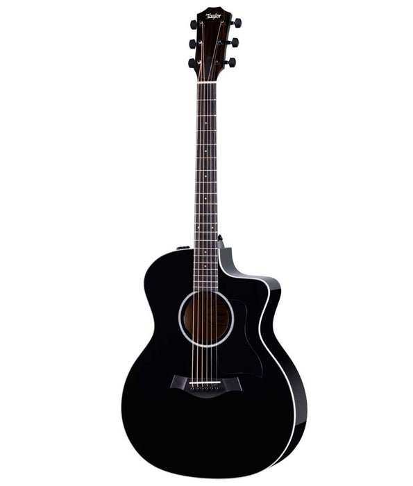 Taylor 214ce-BLK Plus Grand Auditorium Spruce/Maple Acoustic-Electric Guitar