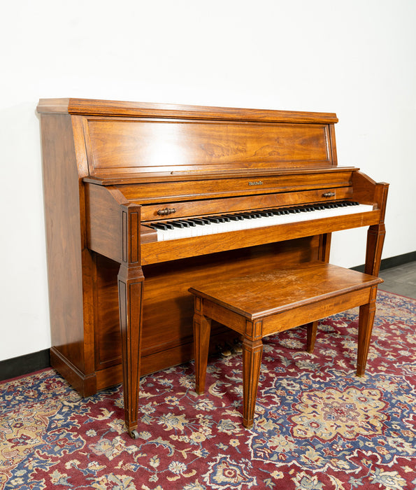 Baldwin Acrosonic Upright Piano | Satin Walnut | SN: 376303 | Used