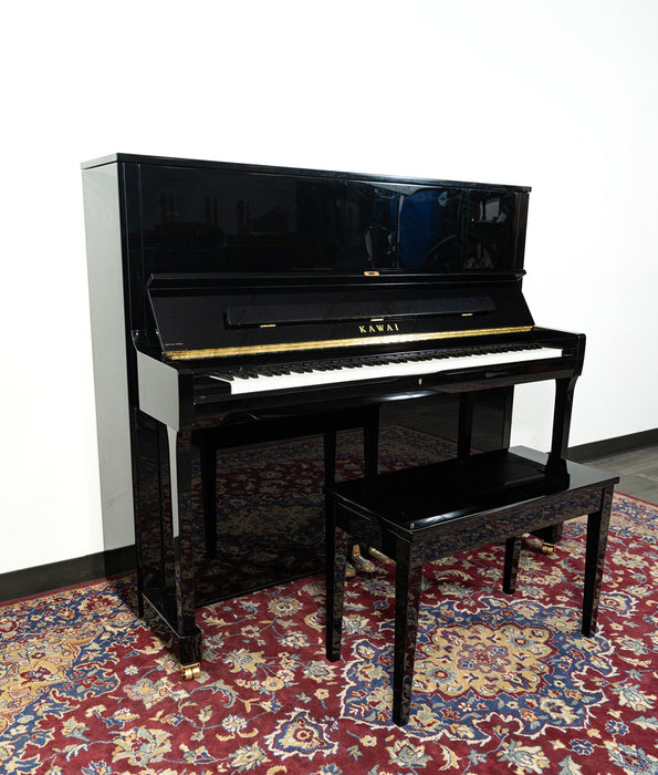 Kawai 51” K-500 Upright Piano | Ebony Polish | SN: 2754114 | Used