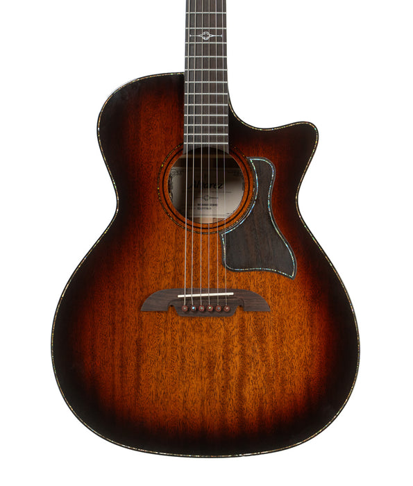 Pre-Owned Alvarez MGA660CESHB Grand Auditorium Spruce/Mahogany Acoustic-Electric Guitar - Shadowburst | Used