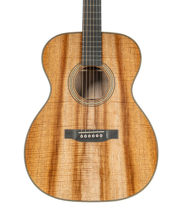 Martin Custom Shop OM "Exceptional Broad Figure" Koa Acoustic Guitar | New
