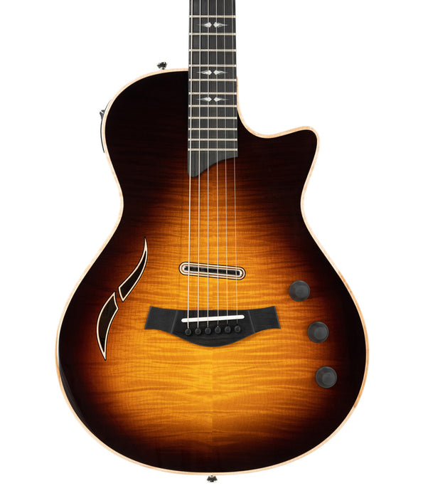 Taylor "Factory-Demo" T5z Pro Hollow-Body Electric-Acoustic Guitar w/ Armrest - Tobacco Sunburst | 3131