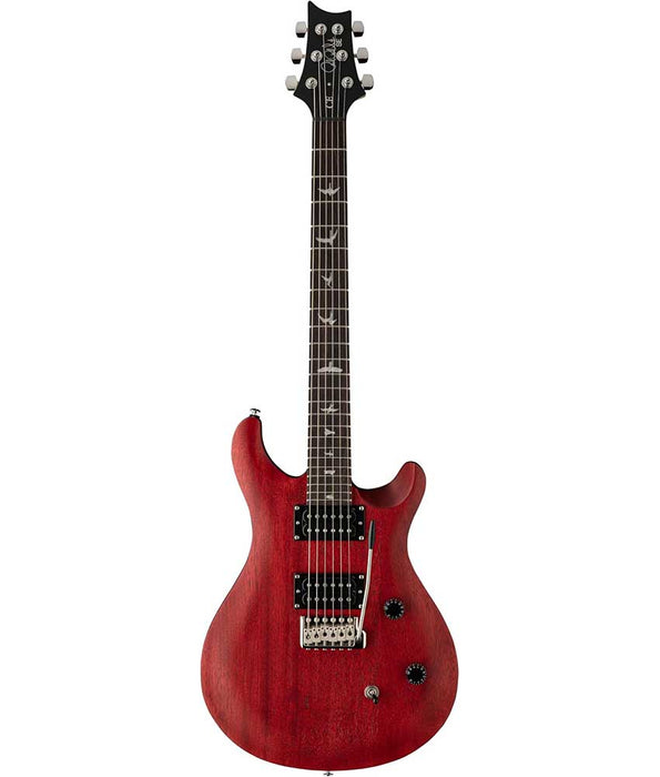 PRS SE CE 24 Standard Satin Electric Guitar - Vintage Cherry Satin