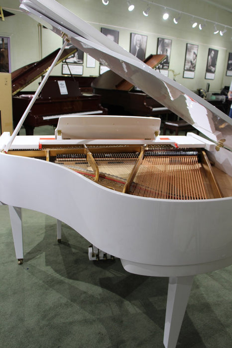 DH Baldwin C142 Baby Grand | Polished White | 53672 | Used