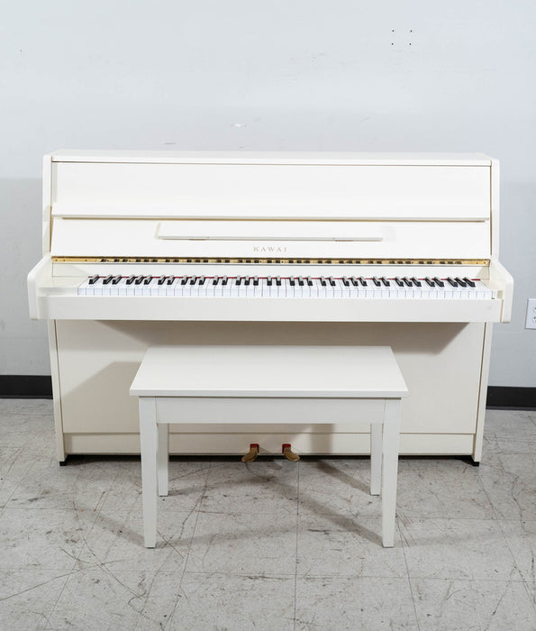 Kawai CX-5 Upright Piano (1990) | Polished Ivory | Serial no. 1994168 | New