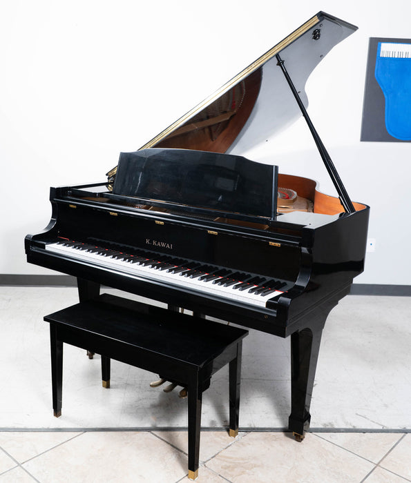 1982 Kawai GS30 Grand Piano | Polished Ebony | Serial No. 1371510 | Used