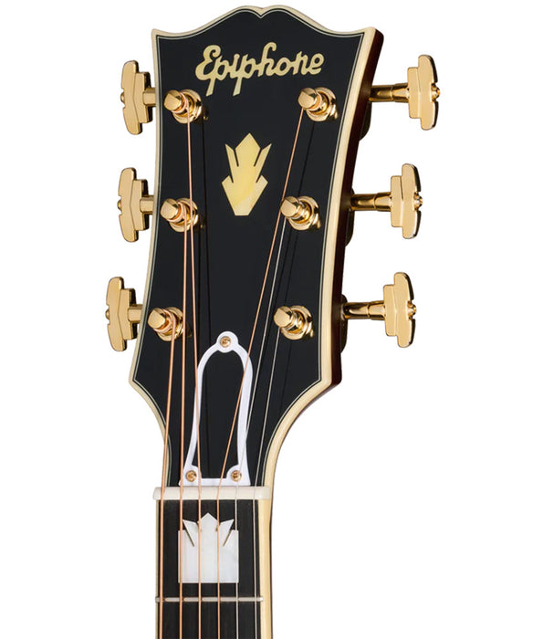Epiphone IGC Pre-War SJ-200 Spruce/Rosewood Reissue Acoustic Guitar with Pickup - Vintage Sunburst | New