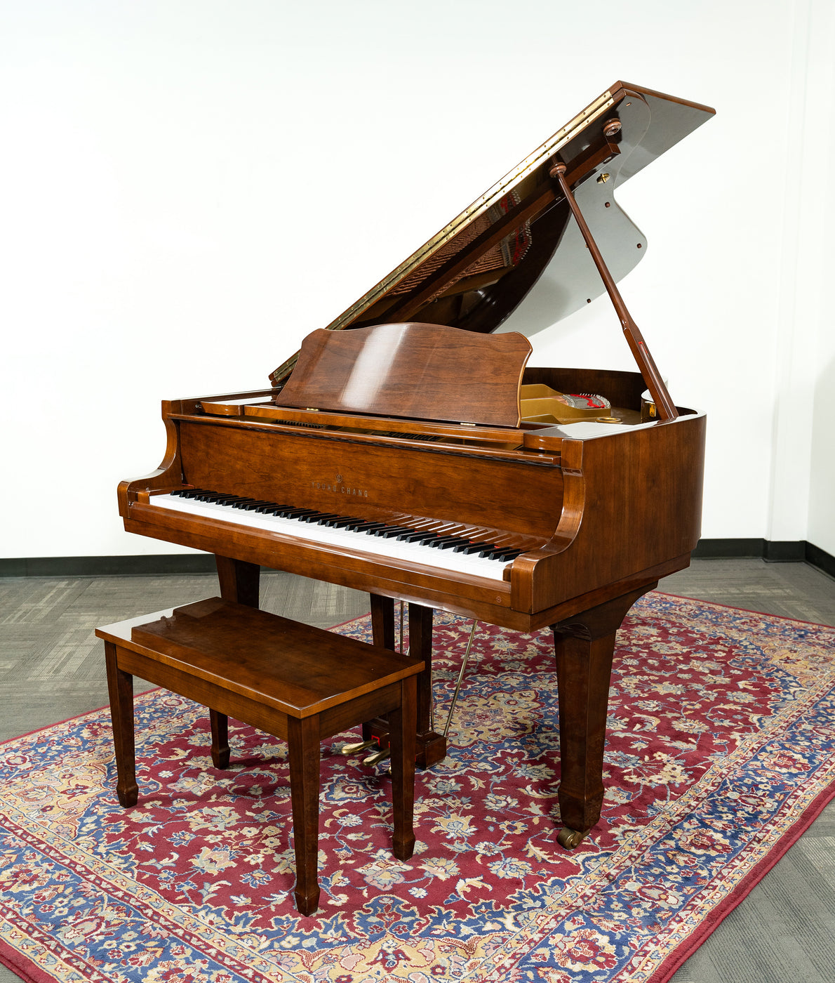 Young Chang 5'9" G175 Grand Piano | Polished Mahogany | SN: G016518 ...