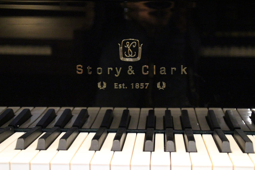 Story & Clark Baby Grand Piano w/ QRS System | Used