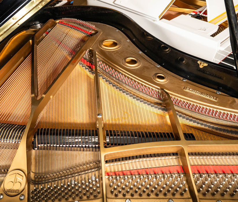 1987 Schumann G82 Grand Piano | Polished Ebony | SN: 8701180 | Used