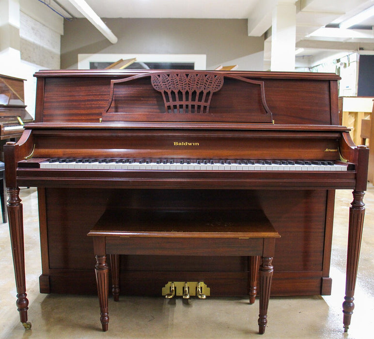 Baldwin Acrosonic 2095 43” Vertical Piano | Cherry