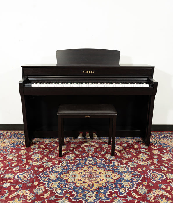 Yamaha Clavinova CLP-745 Console Digital Piano | Polished Ebony | SN: UCBK01120 | Used