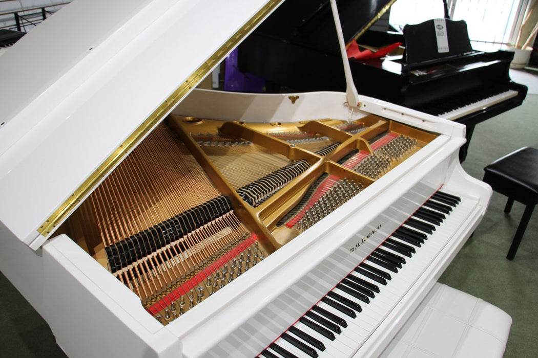 DH Baldwin C142 Baby Grand | Polished White | 53672 | Used