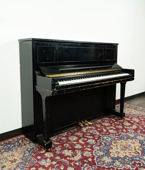 Steinway & Sons Model 45 Studio Upright Piano | Satin Ebony | SN: 458173 | Used