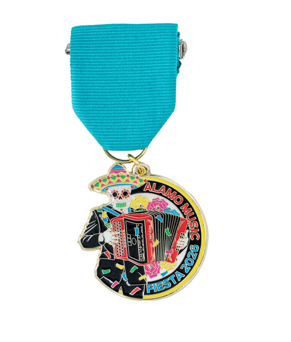 Fiesta 2026 Alamo Music Medal | New