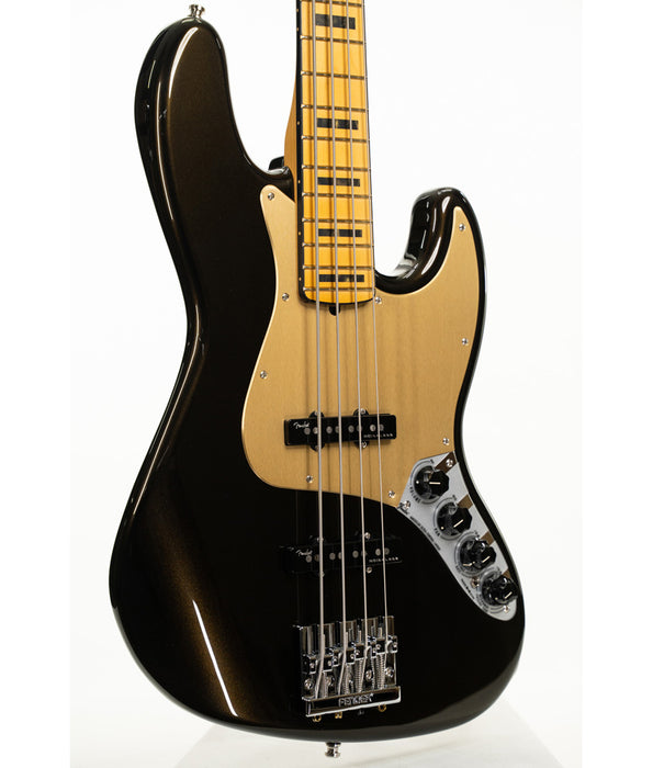 Fender American Ultra Jazz Bass, Maple Fingerboard, Texas Tea