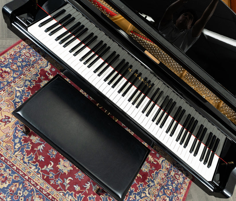 Kawai RX2EP Grand Piano | Polished Ebony | SN: 2540469 | Used