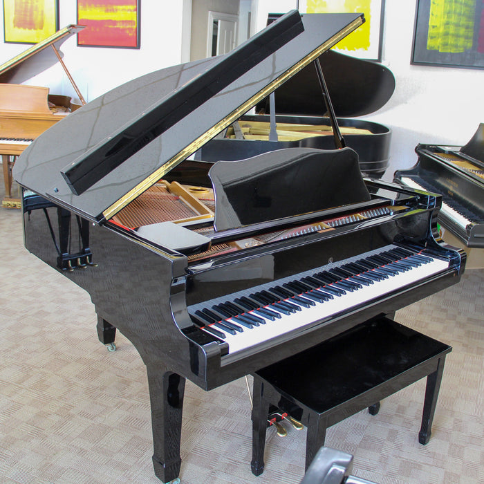 Young Chang G157 Polished Ebony Baby Grand Piano