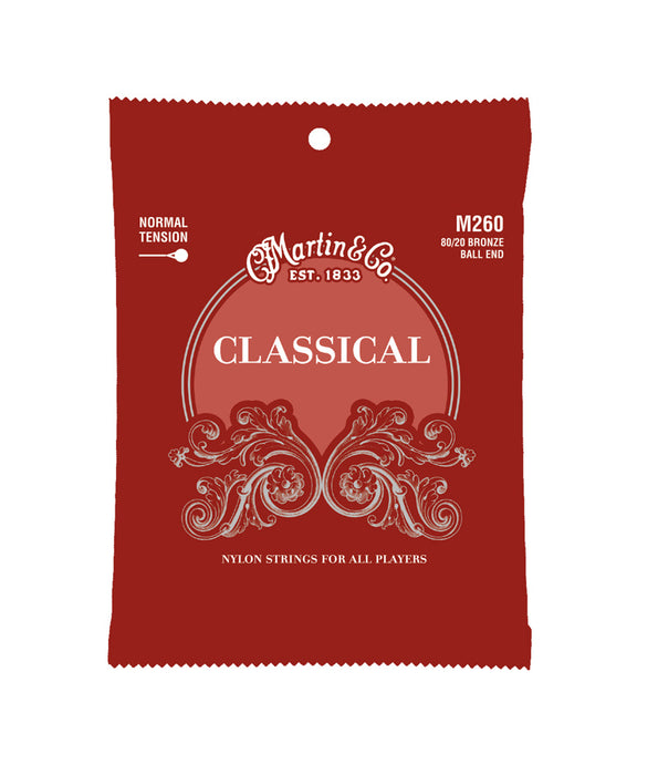 Martin Classical 260 Nylon Guitar Strings - Normal Tension | New