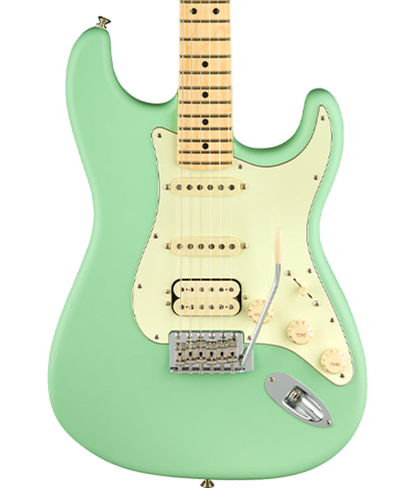 Pre-Owned Fender American Performer Stratocaster HSS, Maple Fingerboard - Satin Surf Green