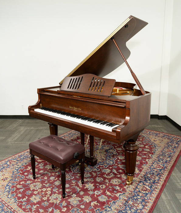 Hallet Davis & Co DG Grand Piano | Satin Mahogany | SN: 91245 | Used