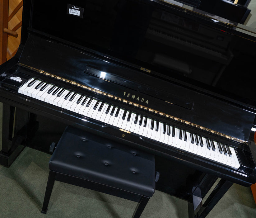 Yamaha U3H Upright Piano (1977) | Polished Ebony | 52" | Used