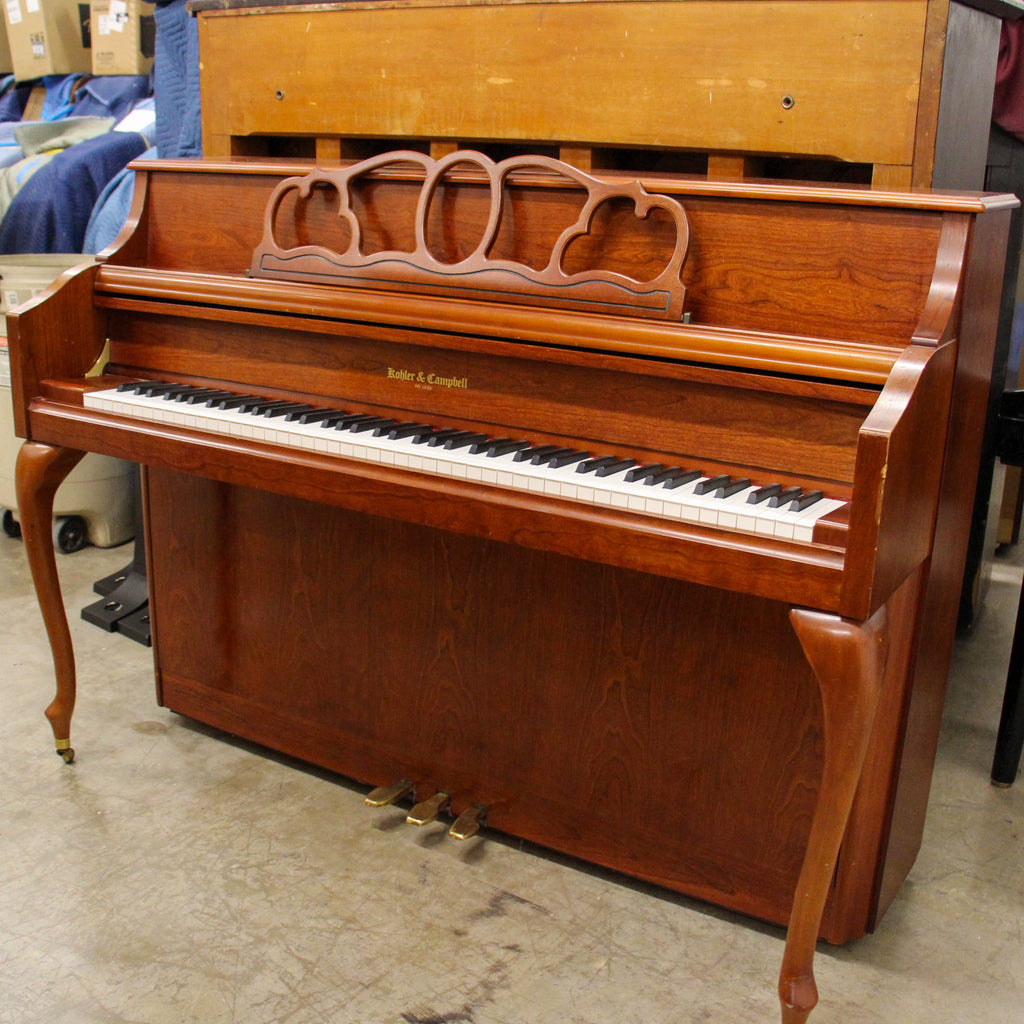 Kohler & Campbell KC-043 Upright Console Piano | Queen Anne