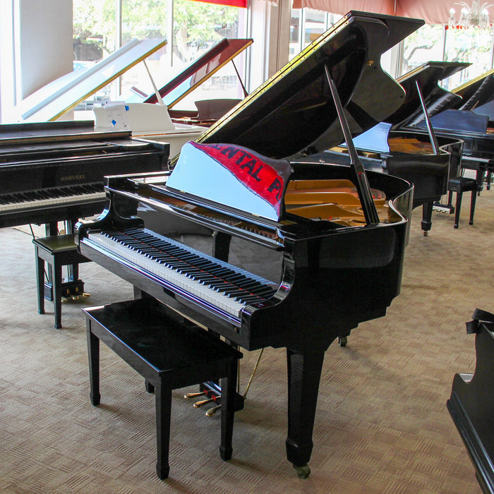 Young Chang G157 Polished Ebony Baby Grand Piano
