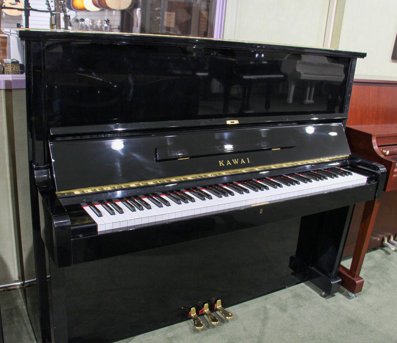 Kawai KS3F Upright Studio Piano | Polished Ebony