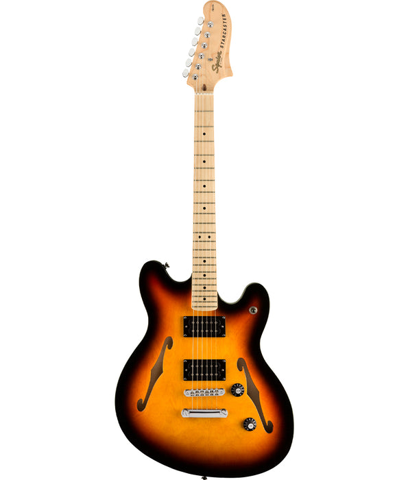 Squier by Fender Affinity Series Starcaster, Maple Fingerboard, 3-Color Sunburst