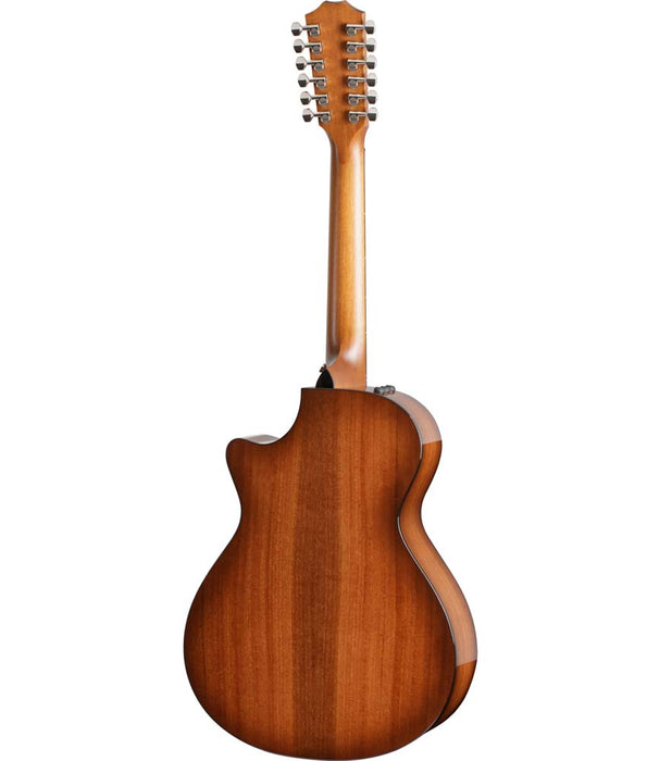 Pre-Owned Taylor 552ce 12-String Grand Concert Spruce/Ironbark Acoustic-Electric Guitar - Tobacco Sunburst