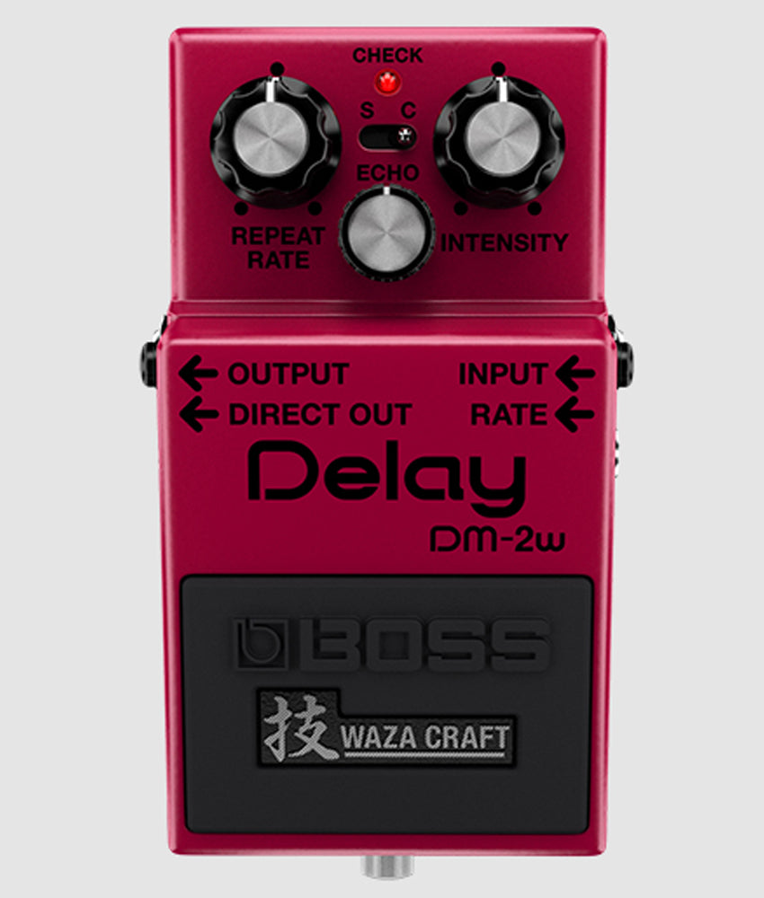 BOSS Delay技　DM-2W Boss DM-2W Analog Delay Waza Craft Compact Pedalalamomusiccenter