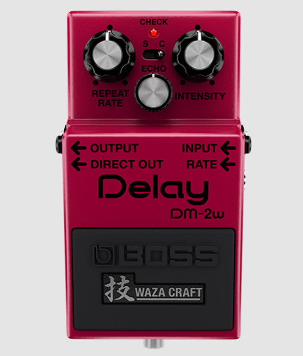 boss compact pedals Boss DM-2W Delay Waza Craft Analog Pedal
