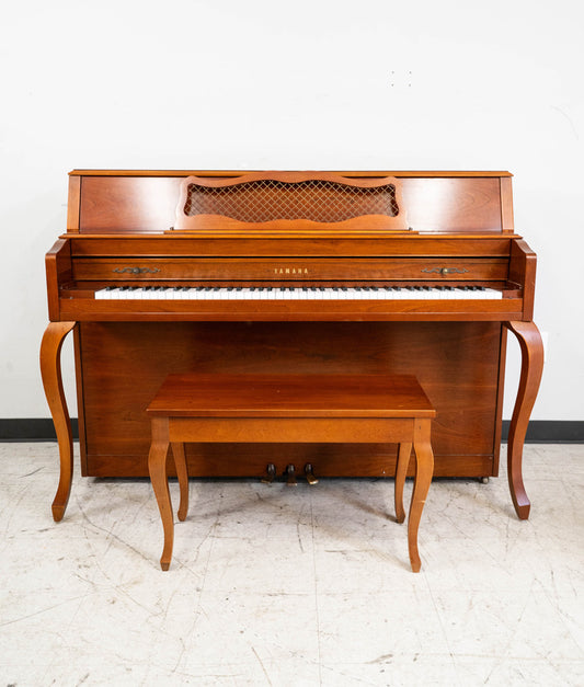 Yamaha M305 Upright Piano (1989) | Satin Cherry | Serial No. T126661 | Used