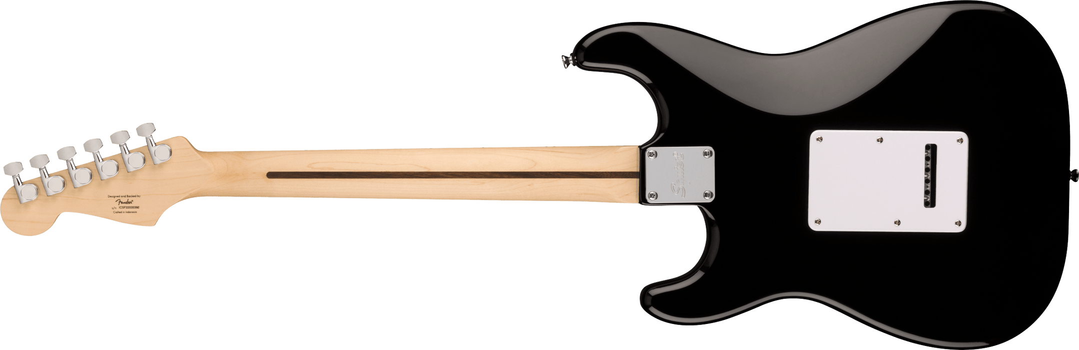 Squier Sonic Stratocaster Pack, Maple Fingerboard, Black, Gig Bag, 10G - 120V