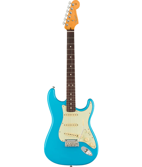 Fender American Professional II Stratocaster, Rosewood Fingerboard - Miami Blue | New